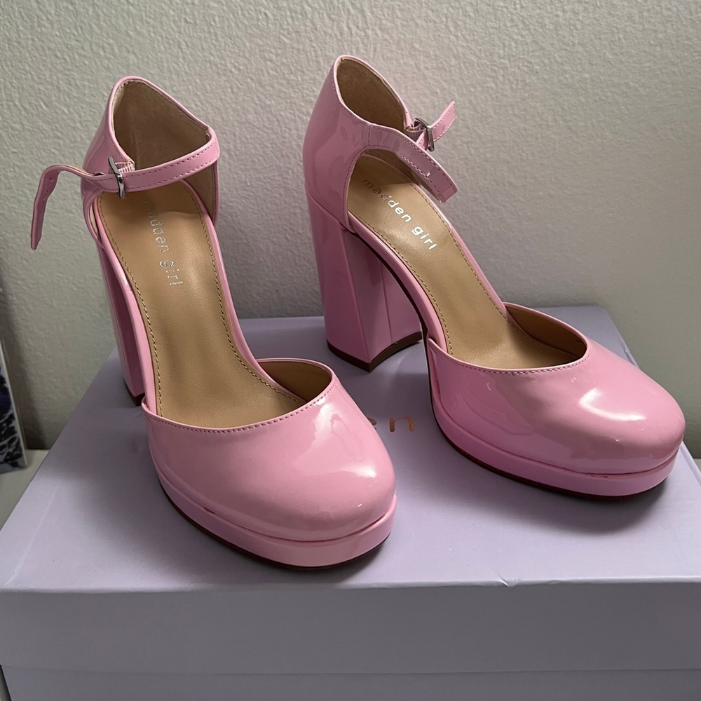 Madden Girl Pink Pump Heels